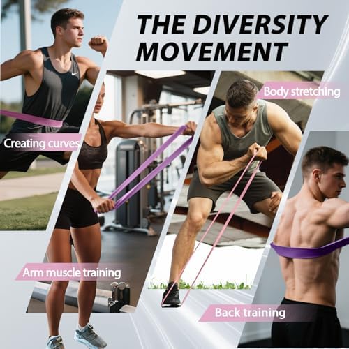 LEEKEY Resistance Bands Set for Pull Up Assistance & Exercise