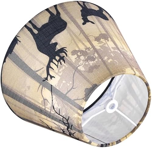 GO&SO Small Multi-Yellow Lamp Shades Set of 2,5"×9"×6.4" Art Decor Shade