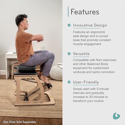 Balansit Balancing Seat Cushion, Large, Balanced Body Posture Support