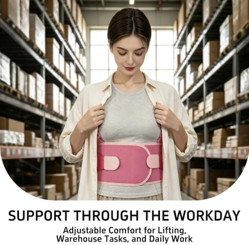 Work Back Brace for Men and Women Posture Corrector Lower Back Support