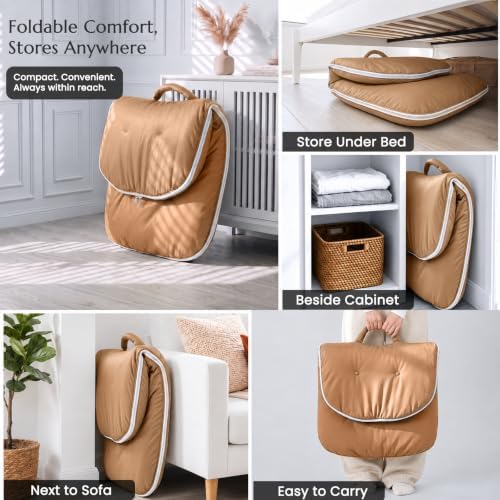 ZonLi Adjustable Floor Chair with Back Support