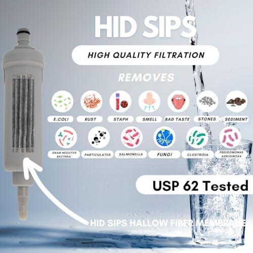 HydraLamp w/Mini Fridge, Bedside Desktop Water Dispenser Lamp, Water Pump, Included Water Reservoir and Filter, Bedside Water Dispenser, LED Table Lamp, for Home, Bed, Office (Sunset)
