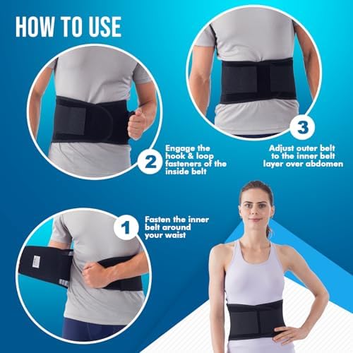 NYOrtho Back Brace - Women - Men - Small 26"-30" - Relieves Pain - Support Suspenders - osteoporosis - Maximum Posture - Spine Support - Hook & Loop - Mens