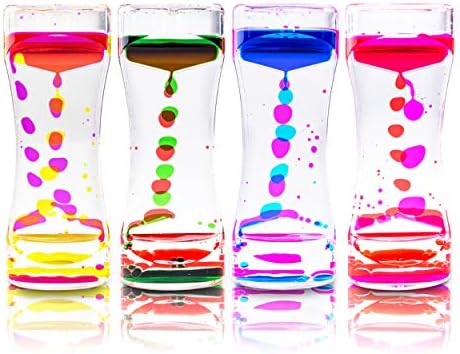 Super Z Outlet Liquid Motion Bubbler for Sensory Play, Fidget Toy, Children Activity, Desk Top, Assorted Colors (1 Piece)
