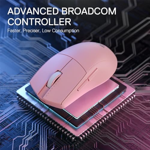 Redragon M916 Wireless 49G Ultra-Light Gaming Mouse 26K DPI Remapping Keys