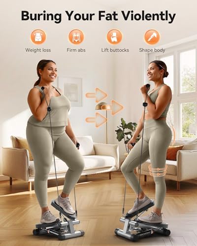 Niceday Steppers for Exercise at Home, Mini Stepper with 300LBS Capacity