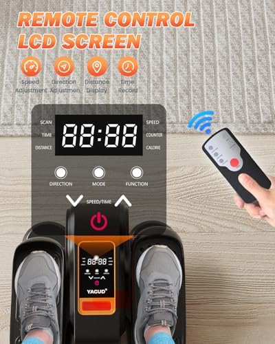 Yagud Under Desk Elliptical Machine, Elliptical Leg Exerciser as Seen on TV