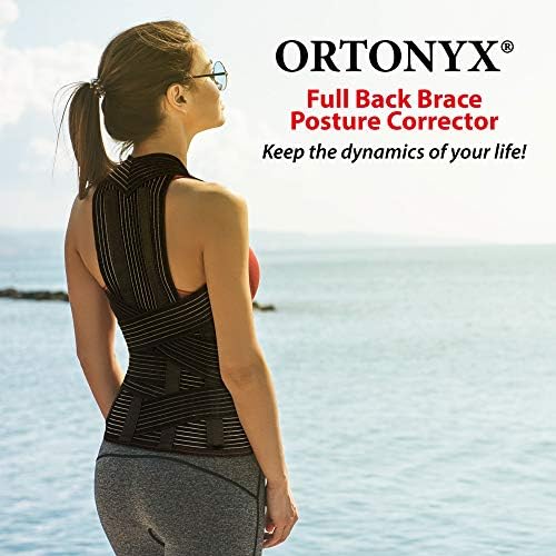 ORTONYX TLSO Full Back Support Brace with Removable Dorso-Lumbar Pad