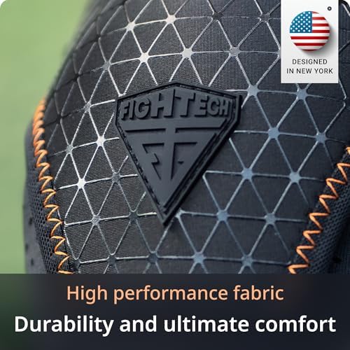 FIGHTECH Rotator Cuff Shoulder Brace for Men and Women - 2 Sizes - Shoulder Support - Pain Relief - Copper Black - Large - Fits Most Men - Bicep 12-17"