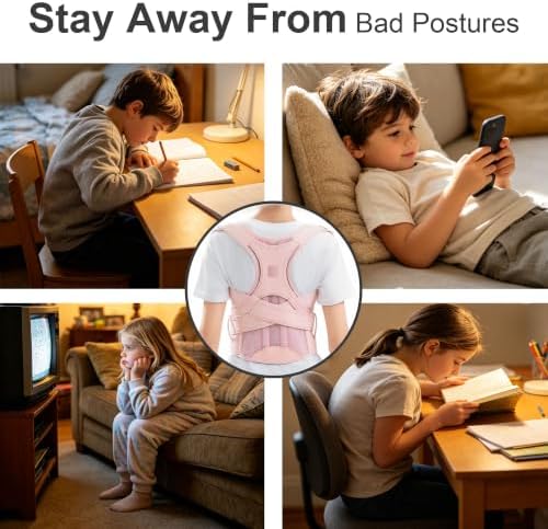 Kids Back Brace Posture Corrector for Boys Girls Teen Youth Children