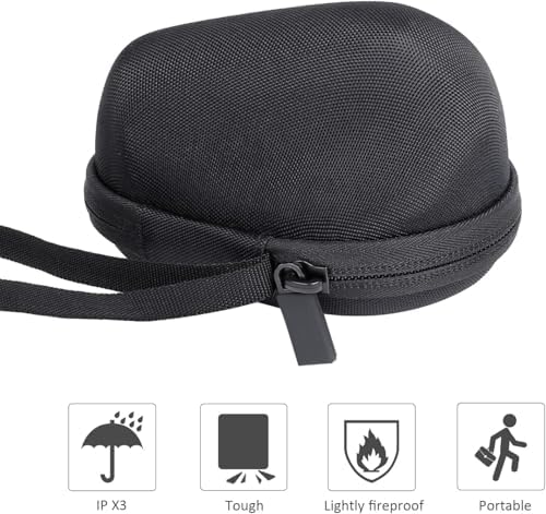 co2CREA Hard Case for Logitech Lift Vertical Ergonomic Mouse, Black