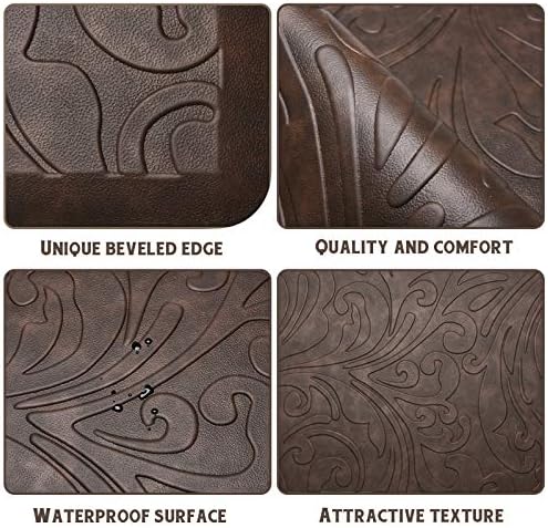 Kitchen Mat Cushioned Anti-Fatigue Comfort Standing Mat Rug for Home,Office