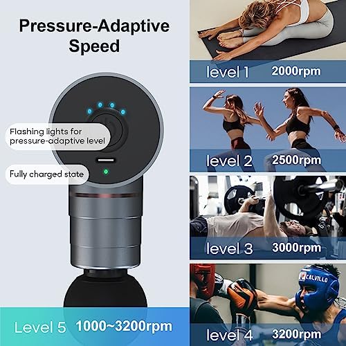 arboleaf Mini Massage Gun Deep Tissue, Portable Percussion Muscle Massager