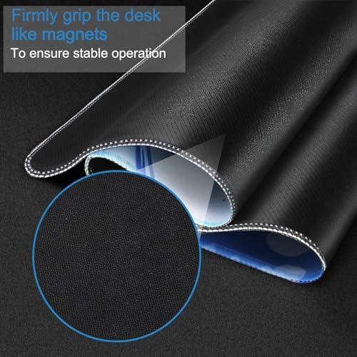 Extra Large Gaming Mouse Pad, Waterproof Mousepad with Stitched Edges