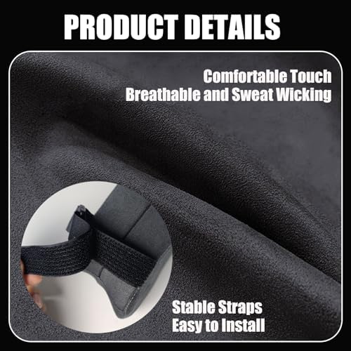 1 Pair Memory Foam Chair Arm Rest Support Pads
