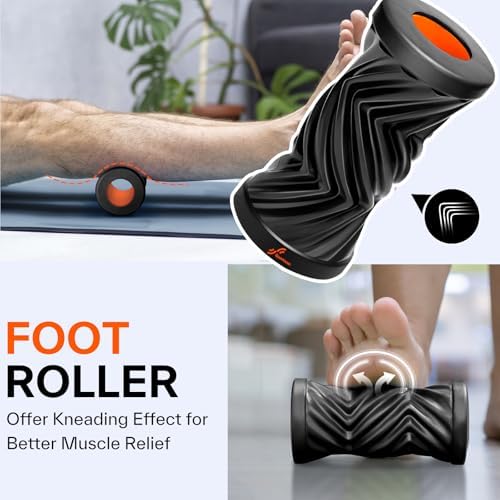 Sportneer 4 in 1 Pilates Foam Roller Muscle Relax Kit
