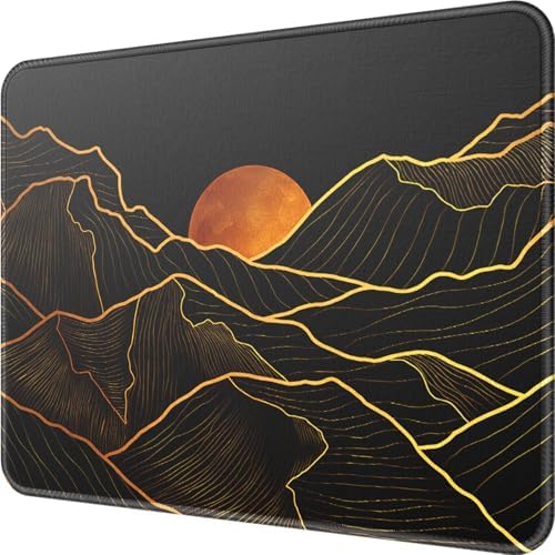 MROCO Essential Office & Gaming Mouse Pad, 8.5 x 11 Inch, Golden Rise