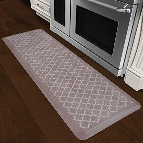 WellnessMats Estates Collection Anti-Fatigue Kitchen Mat, 6 x 2 Foot, Lagoon