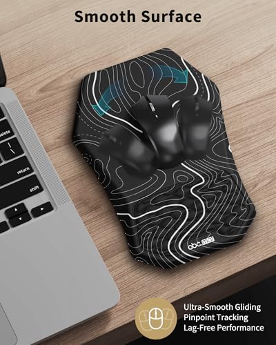 Ergonomic Mouse Pad with Wrist Rest Support for Carpal Tunnel Pain Relief