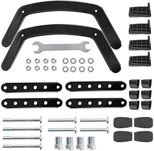 HUANUO Universal VESA Mount Adapter Kit, Non-VESA Adapter for 17 to 27 Inch Monitor Screens to 75x75 VESA Mount