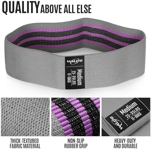 Fabric Resistance Bands for Working Out, Exercise Bands for Glutes and Legs