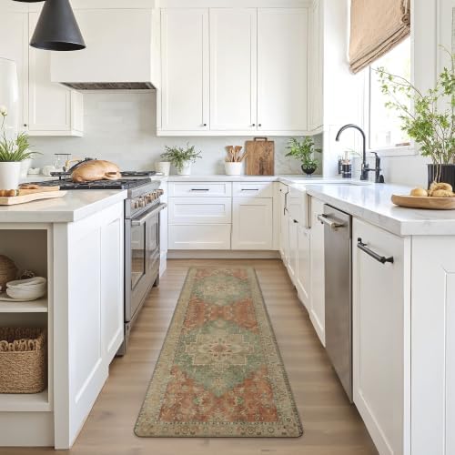 GENIMO Anti Fatigue Kitchen Mats for Floor 23"X71", Runner Rug,Multi
