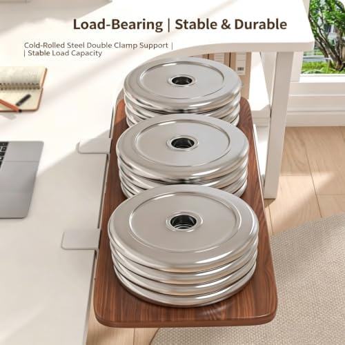 Desk Extender Plate, 90° Foldable Keyboard Tray, Keyboard Extension Table