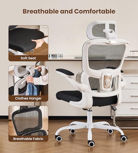Ergonomic Office Chair, Executive Chairs with Adjustable Lumbar Support