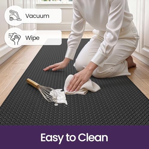 DEXI Kitchen Floor Mats Cushioned Anti Fatigue, 23x59 Non Slip Runner Rug
