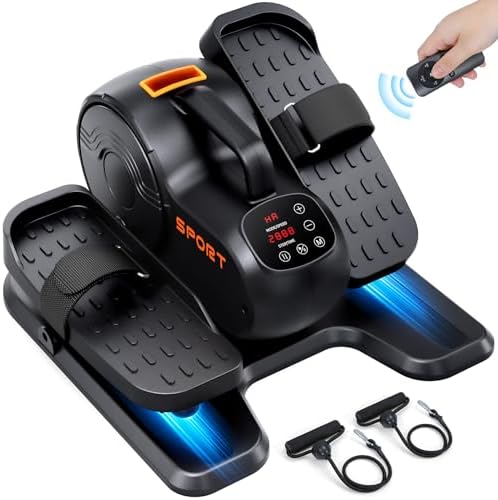 Dripex Under Desk Elliptical, Electric Leg Exerciser for Seniors
