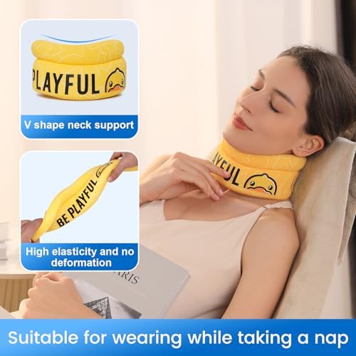 Velpeau Soft Cervical Collar Neck Brace for Snooze, Anti Snoring, Sleep, M