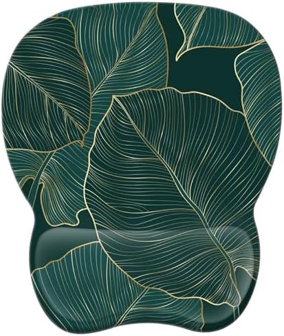 EooCoo Ergonomic Mouse Pad with Wrist Rest, Memory Foam Support Mousepad