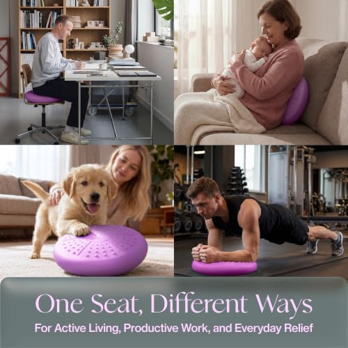 Tumaz Wobble Cushion Wiggle Seat Core Balance Disc with Pump