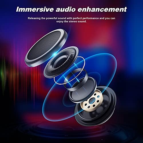 GTPLAYER Gaming Chair with Footrest Speakers Video Game Chair Bluetooth Music Heavy Duty Ergonomic Computer Office Desk Chair