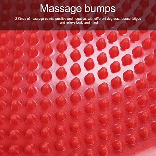 Inflatable Balance Disc Cushion for Yoga, Stability Training & Core Exercise, NonSlip Massage Pad for Home Gym, Office Chair Posture Support, Kids Sensory Play