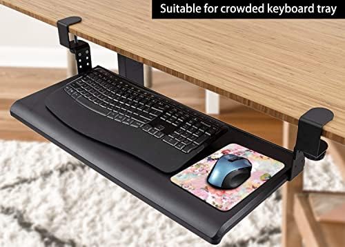 Small Mouse Pad 6 x 8 Inch, Audimi Mini Mouse Pad Thick for Laptop Wireless Mouse Home Office Travel, Portable & Washable (Flower)