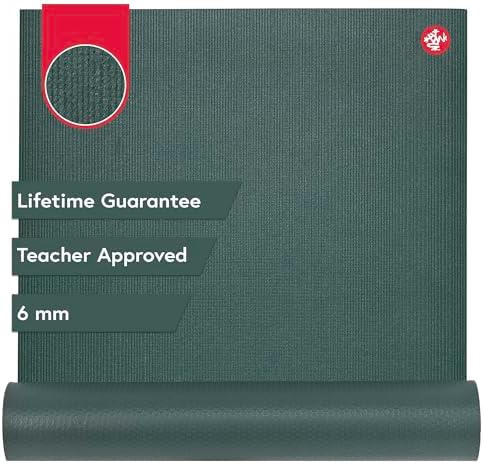 Manduka PRO Yoga Mat - 6mm | Lifetime Durability | Hygienic Construction | Premium Studio Quality | Teacher Approved