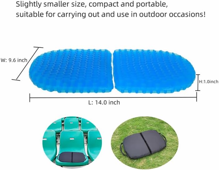 Gel Seat Cushion,Foldable Seat Cushion Comfortable Travel Seat Cushions