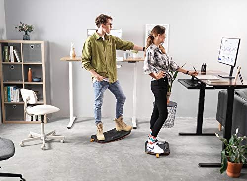 FEZIBO Standing Desk Mat with Anti Fatigue Bar