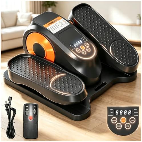 Electric Under Desk Elliptical Leg Exerciser for Seniors Home Use