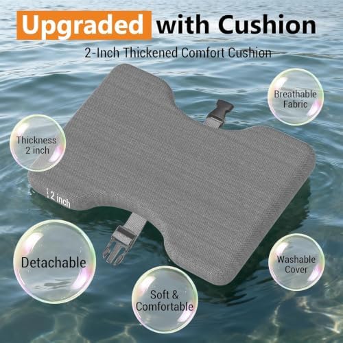 Bamboo Foot Rest for Under Desk at Work 3-in-1 Desk Footrest with Cushion