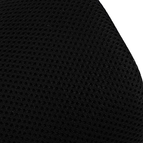 Adjustable Office Chair Headrest Attachment, Ergonomic Mesh Head Pillow for Neck Support, Height and Angle Adjustable, Compatible with Most Office Chairs, Black, 10.62x6.29x1.18 Inches
