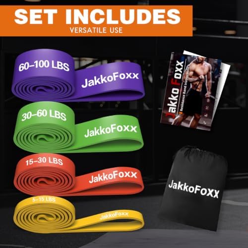 Resistance Bands,Pull Up Bands,Stretching Assist Bands Set for Men & WomenPortable Exercise, Muscle Training,Physical Therapy,Exercise Workout Bands for Working Out