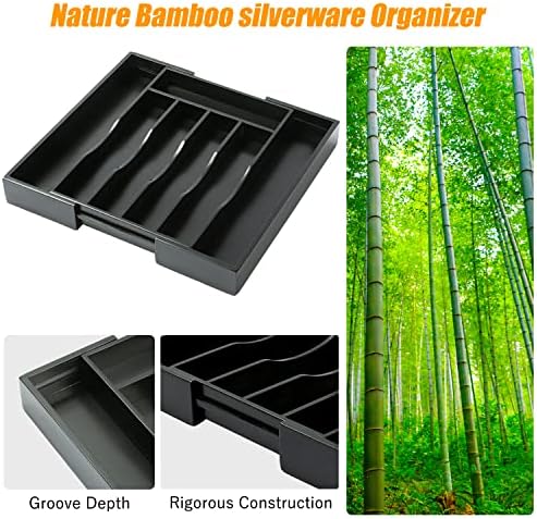 Kitchen Silverware Drawer Organizer and Storage Kitchen Gadgets Best Sellers 2025 First Apartment Essentials New Home Must Haves Things Stuff Accessories House Warming Housewarming Hostess Host Gifts