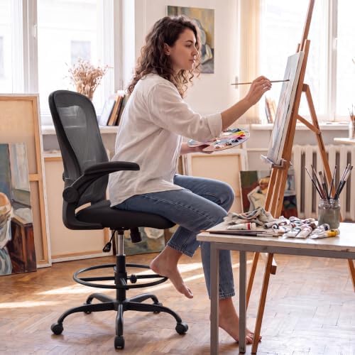 Ergonomic Drafting Chair, Tall Office Chair for Standing Desk