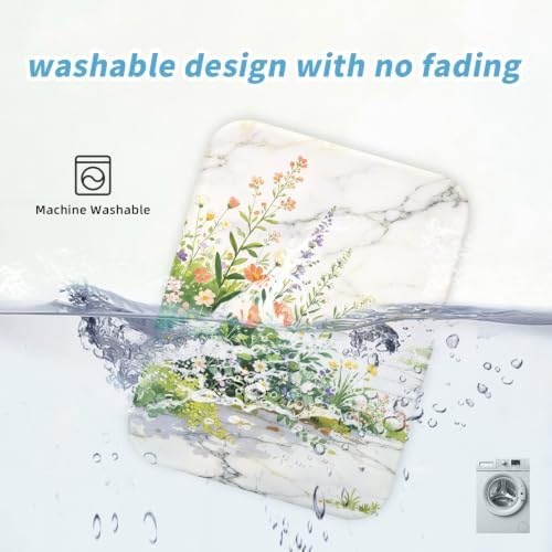 Small Mouse pad, with Edge-Sewn Design, extends Service Life by Twice, occupying the Optimal Size for the Mouse and Wrist Position. (Flower)