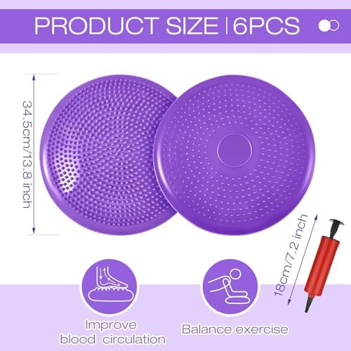 Amylove Wiggle Seat Inflated Wobble Cushion for Sensory Kid