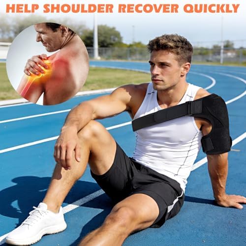 Shoulder Brace for Men and Women,Shoulder Compression Sleeve Pain Relief