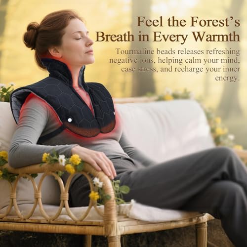Fast-Heating Far Infrared Heating Pad for Neck and Shoulders