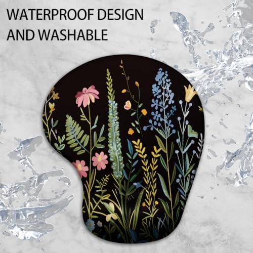 iRudyard 2Pcs Rubber Coasters Mouse Pad Wrist Support Washable Anti Slip